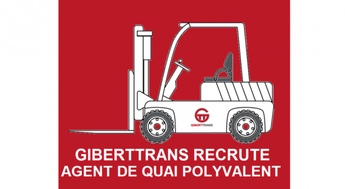 Poste à pourvoir immédiatement : AGENT DE QUAI POLYVALENT